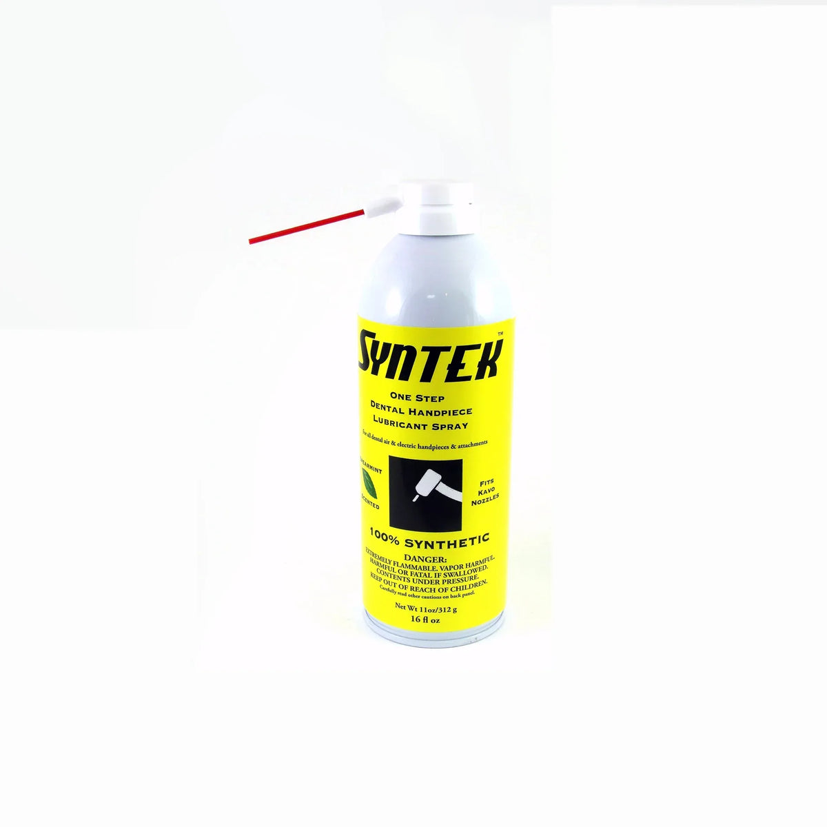Dental Handpiece Lubricant and Cleaner | Syntek | Aerosol 1-Pack | Made in the USA - Dentalight, Inc.